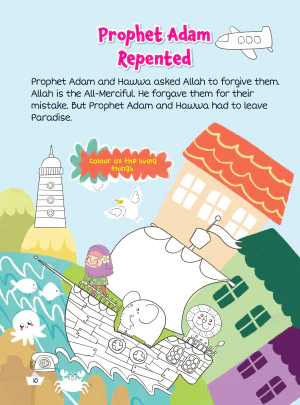 Prophet Adam and Wicked Iblis Activity Book - Image 4